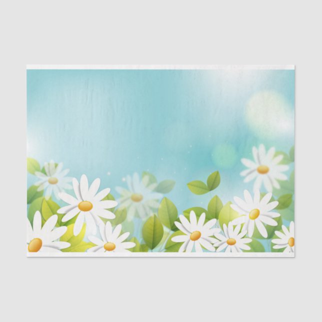 Frühjahr-Blumendesign Serie 10 Seidenpapier (Vorderseite)