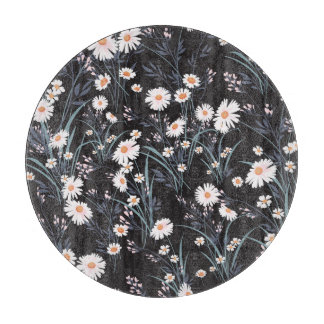 Frühjahr Daisy floral Nahtloses Design Schneidebrett