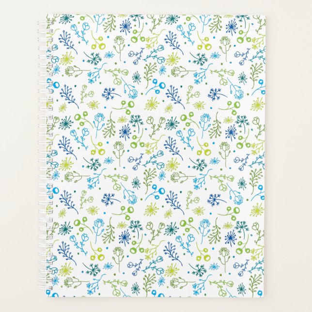 Frühjahr Floral Planer (Vorderseite)