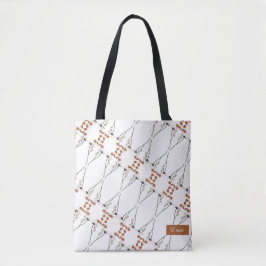 Frühjahr Große Blumenmuster Tasche