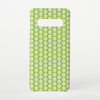 Frühjahr grünes Feld der Daisies Telefon Fall Samsung Galaxy S10 Hülle