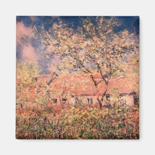 Frühjahr in Giverny durch Claude Monet Magnet