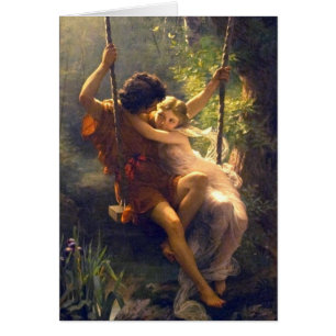 Frühjahr ~ Liebhaber auf Schwingen-Malerei