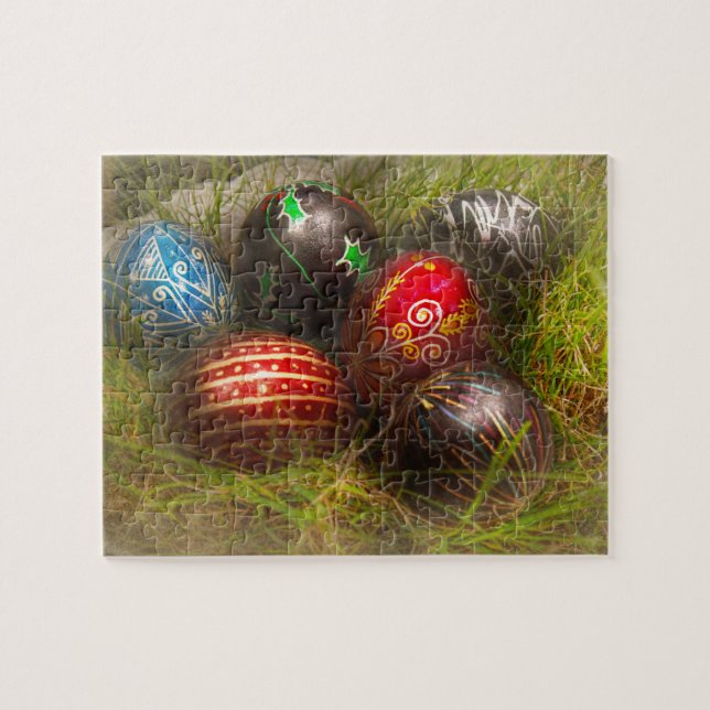 Frühjahr - Ostern - Ostereier (Horizontal)