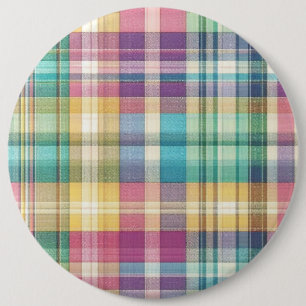Frühjahr/Osterpaste kariert/Tartan Button
