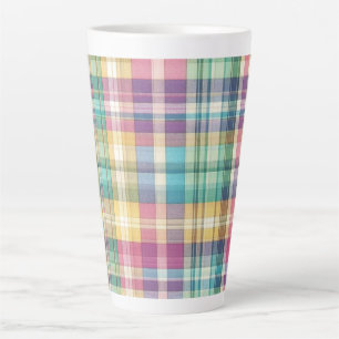 Frühjahr/Osterpaste kariert/Tartan Milchtasse