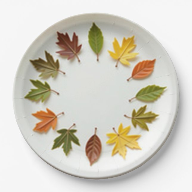 Frühjahr Pappteller (Vorderseite)