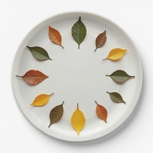 Frühjahr Pappteller (Vorderseite)