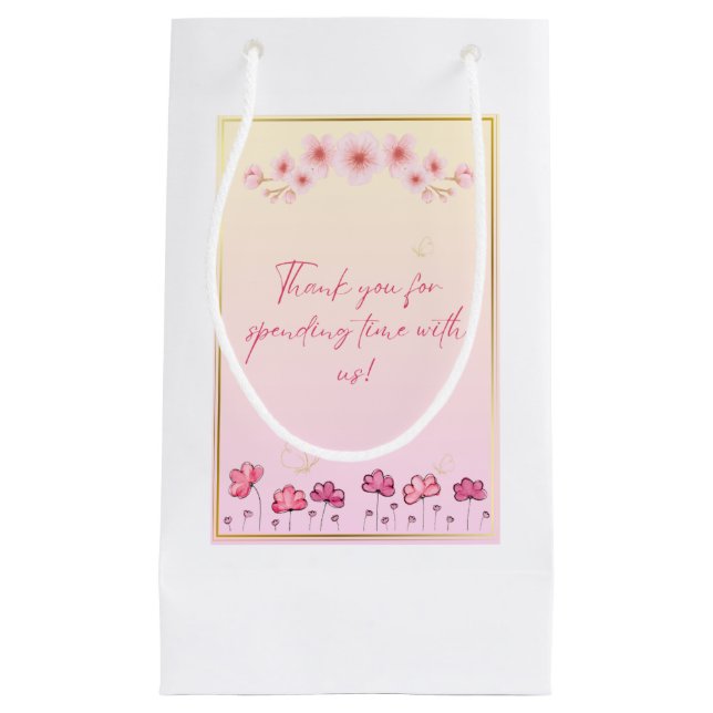 Frühjahr-Party-Geschenktasche Kleine Geschenktüte (Vorderseite)