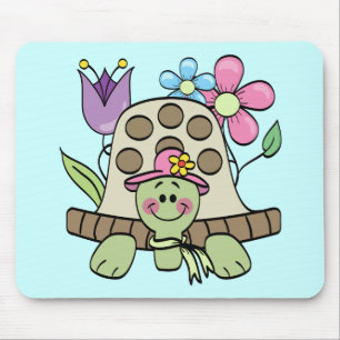 Frühjahr-Schildkröte-T-Shirts und Geschenke Mousepad