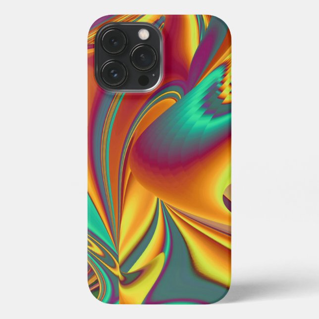 Frühjahr Sommer Blume Magie iPhone 13 Pro Max Hülle (Rückseite)