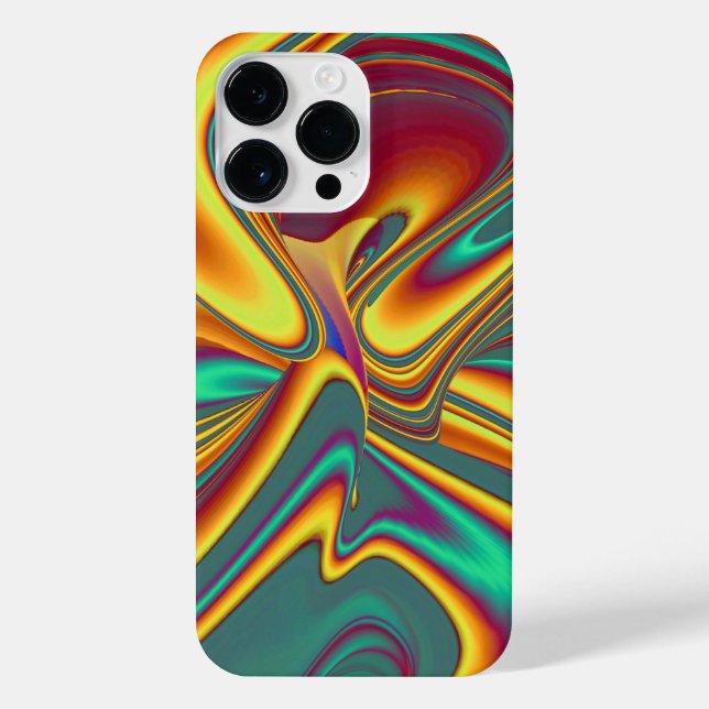 Frühjahr Sommer Blume Magie iPhone 14 Pro Max Hülle (Rückseite)