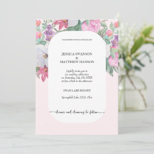 Frühjahr Sommer Floral Boho Garden Einladung