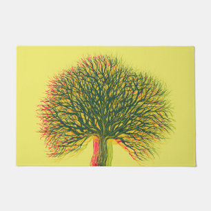 Frühjahr Sommer Herbst Winterbaum #2 Fußmatte