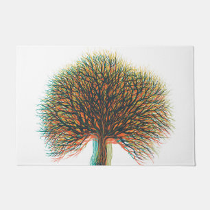 Frühjahr Sommer Herbst Winterbaum #3 Fußmatte