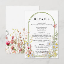 Frühjahr Sommer Wildblume Beige Boho