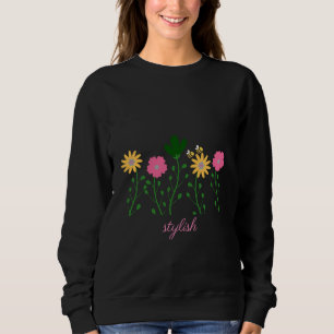 Frühjahr und Sommer Blumen anpassen Frauen Sweatshirt