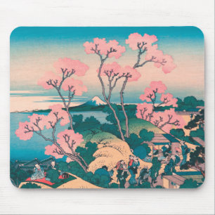 Frühjahrs-Picknick unter Kirschbaumblüten am Fuji Mousepad