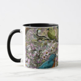 Frühjahrs-Treffen: Bunte Singvögel Geschenke für V Tasse