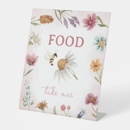 Frühjahrs-Wildblume Sockelschild