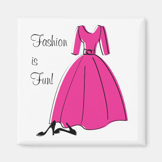 Frühjahrsblende Mode Magnet (Vorne)