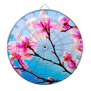 Frühjahrsblüte Dartscheibe