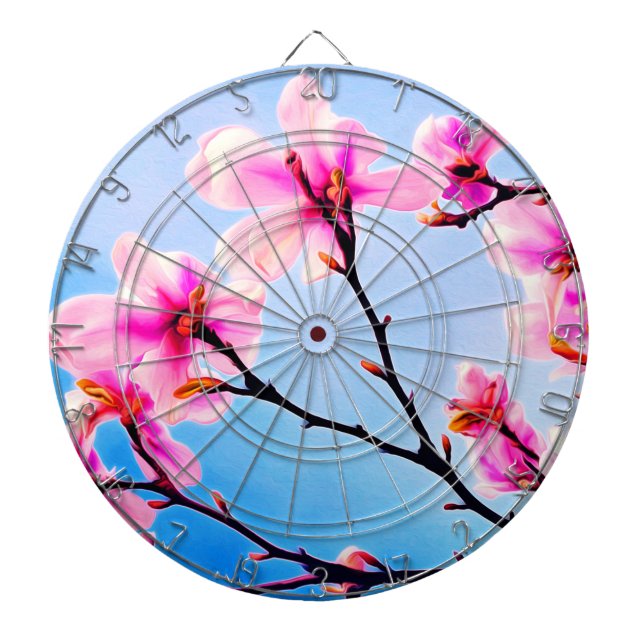Frühjahrsblüte Dartscheibe (vorne)