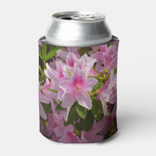 Frühjahrsblüte des rosa Azaleenstrauchs Dosenkühler
