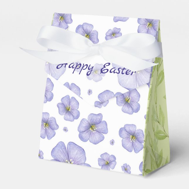 Frühjahrsblüten - Gefälligkeitsbox Geschenkschachtel (Vorderseite)