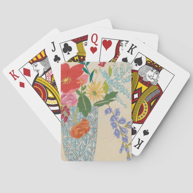Frühjahrsblüten II Spielkarten (Rückseite)