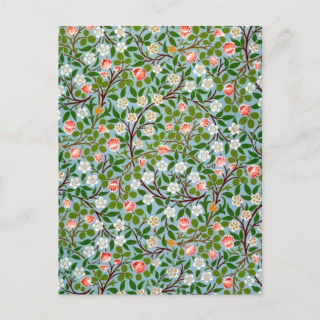 Frühjahrsblüten Postkarte (Vorderseite)