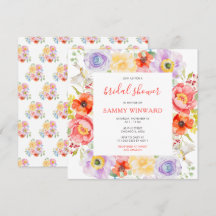 Frühjahrsblüten Wildblumen Brautparty