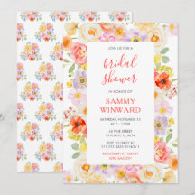 Frühjahrsblüten Wildblumen Brautparty