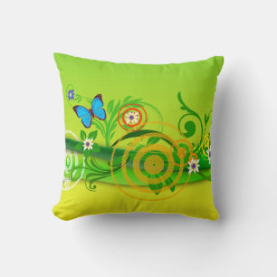 Frühjahrsexplosionswirbel PIllow Kissen