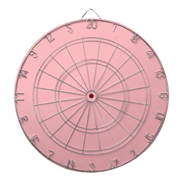 Frühjahrsfarbe Kristallfarbe Rose Dartscheibe (vorne)