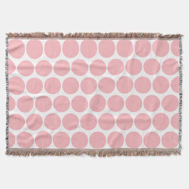 Frühjahrsfarbe Kristallfarbe Rose Decke (Vorderseite)