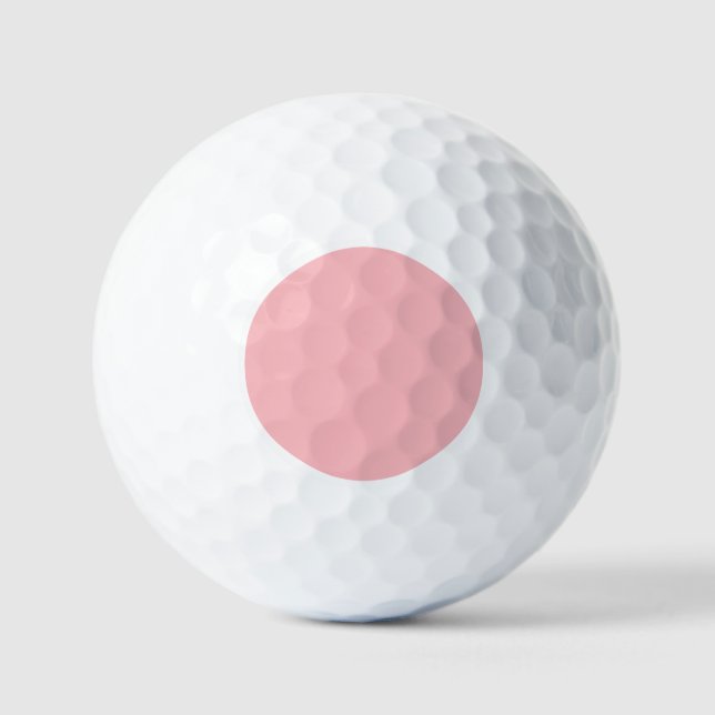 Frühjahrsfarbe Kristallfarbe Rose Golfball (Vorderseite)