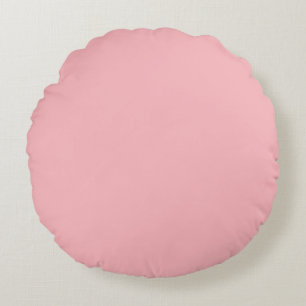 Frühjahrsfarbe Kristallfarbe Rose Rundes Kissen