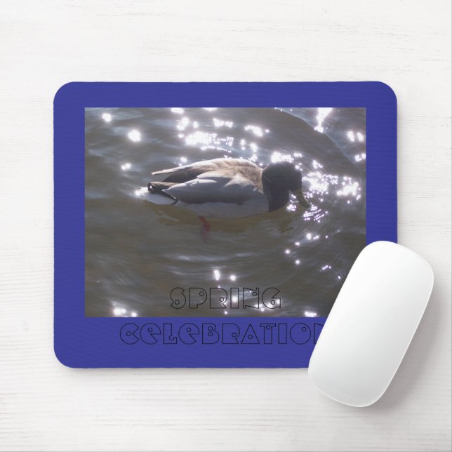 Frühjahrsfeier Mouse Pad Mousepad (Mit Mouse)