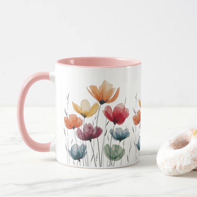 Frühjahrsflüster Tasse (Mit Donut)