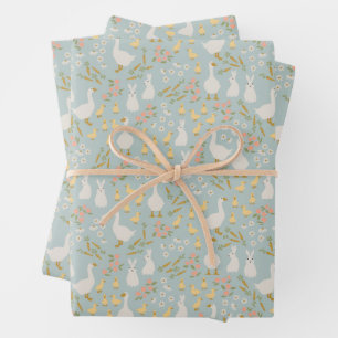 Frühjahrsfreunde Geschenkpapier Set