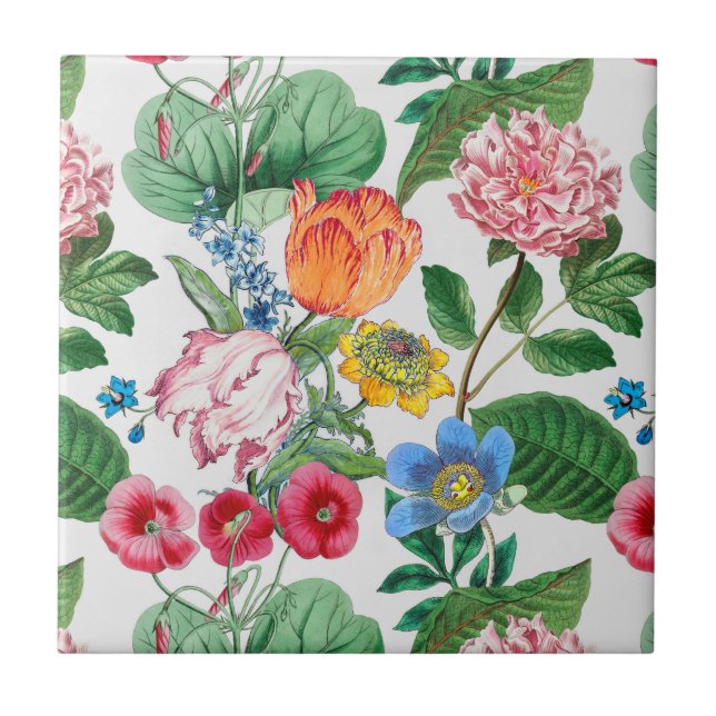 Frühjahrsgarten Fliese (Vorderseite)