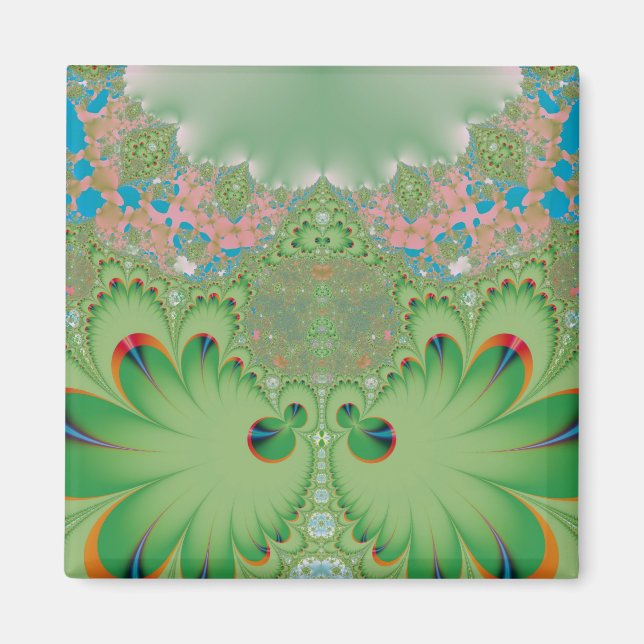 Frühjahrsgarten Magnet (Vorne)