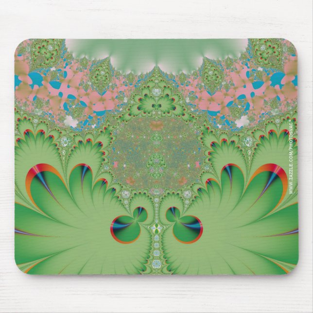 Frühjahrsgarten Mousepad (Vorne)