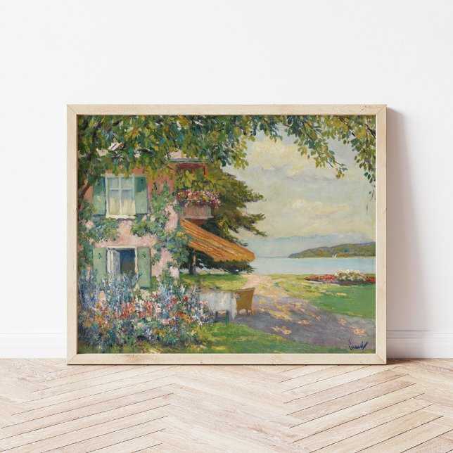 Frühjahrsgarten Starnberg | Edward Cucuel Poster (Von Creator hochgeladen)
