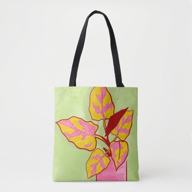 Frühjahrsgarten Tasche (Vorderseite)