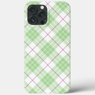 Frühjahrsgrün Kariert Case-Mate iPhone Hülle