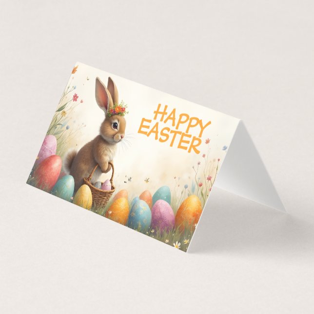 Frühjahrsgruß vom Osterhasen (Vorderseite)