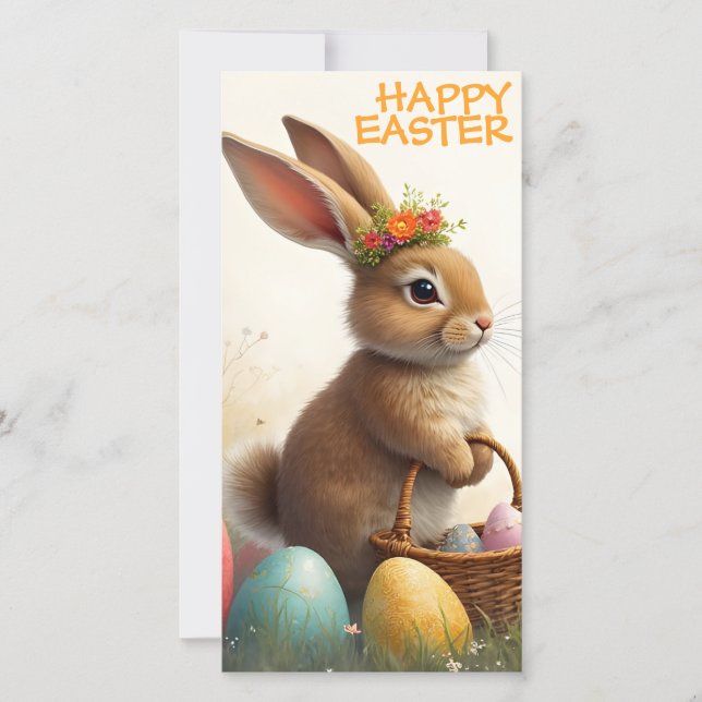 Frühjahrsgruß vom Osterhasen (Vorderseite)