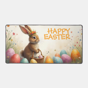 Frühjahrsgruß vom Osterhasen Schreibtischunterlage
